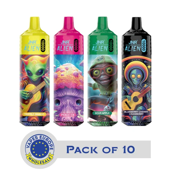 JNR Alien 10000 (Box of 10)