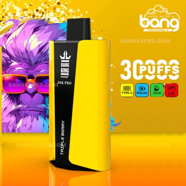 Bang King 30000 Pro: Disposable Device with 30k Puffs